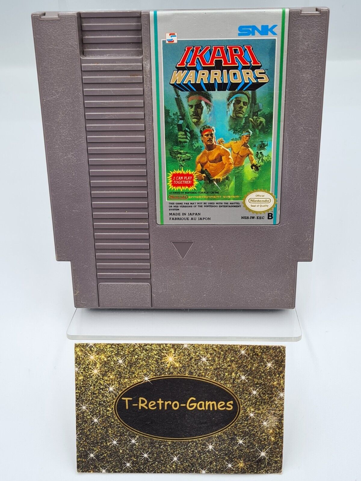 Nintendo NES Ikari Warriors Modul EEC - T-Retro-Games 