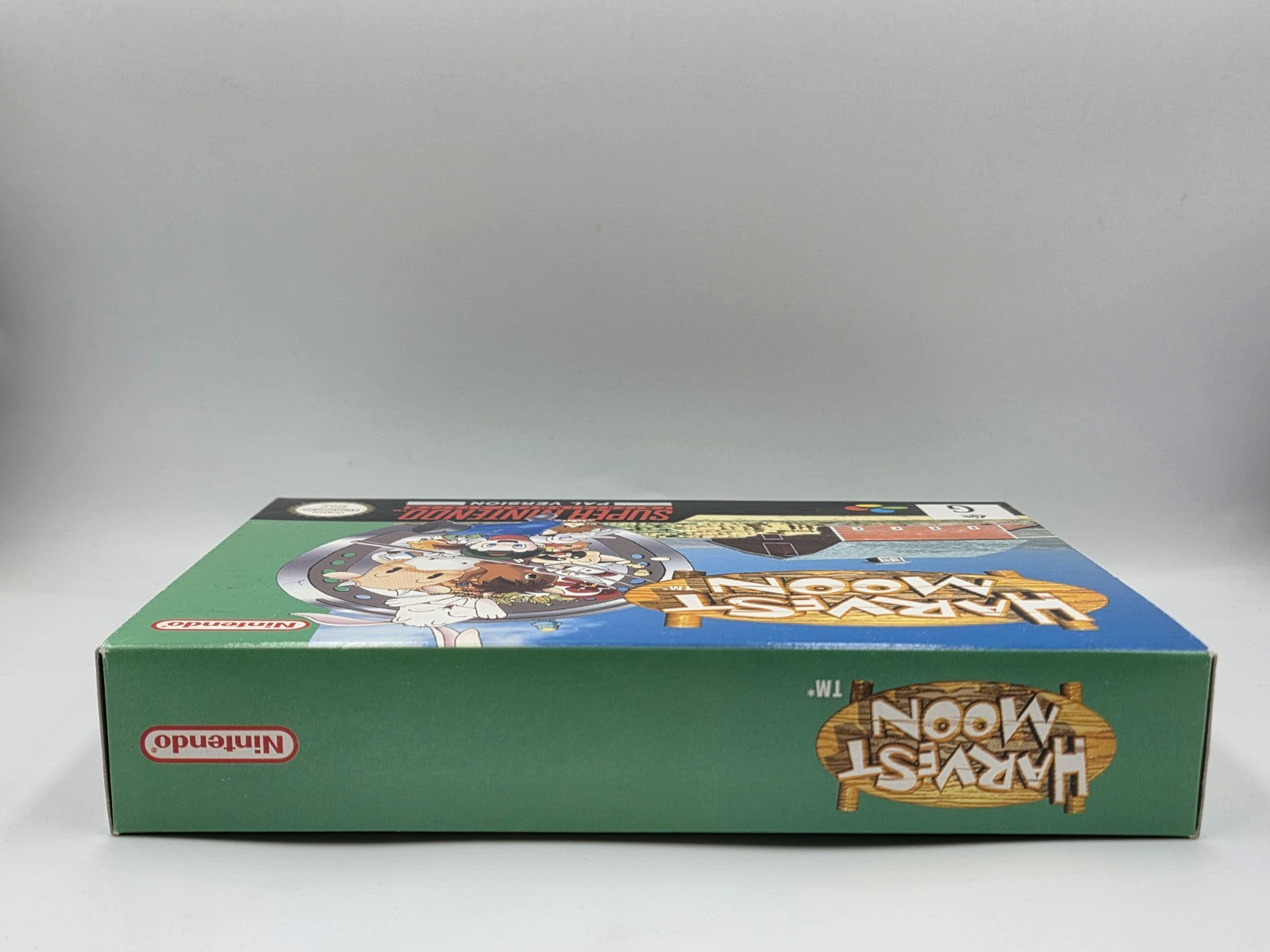 SNES Super Nintendo Harvest Moon mit OVP und Anleitung AUS