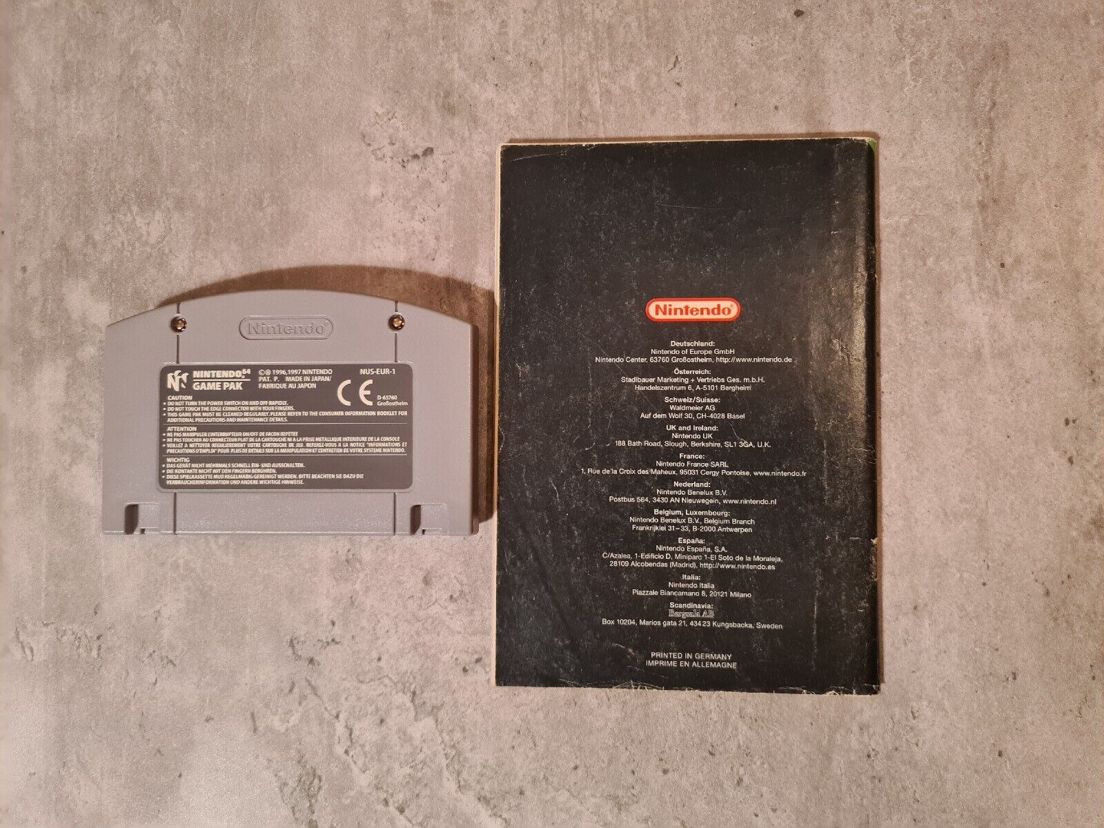 N64 Nintendo 64 Mario Party 3 mit OVP und Anleitung EUR - T-Retro-Games 