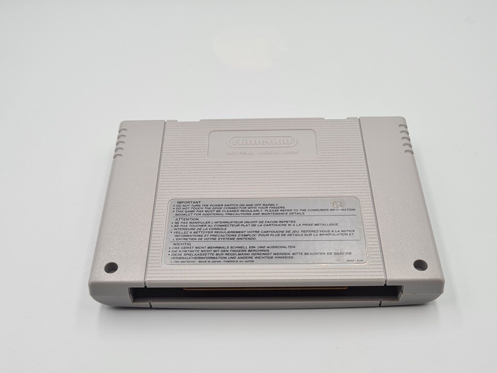 SNES Super Nintendo The Mask mit OVP und Anleitung EUR - T-Retro-Games 