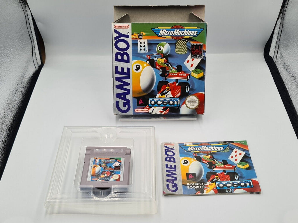Nintendo Game Boy Classic Micro Machines mit OVP und Anleitung EUR - T-Retro-Games 