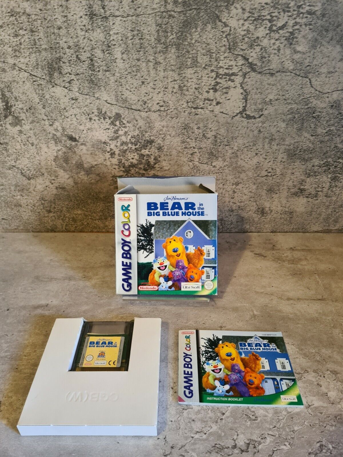 Nintendo Game Boy Color Bear in the Big Blue House mit OVP und Anleitung EUR - T-Retro-Games 