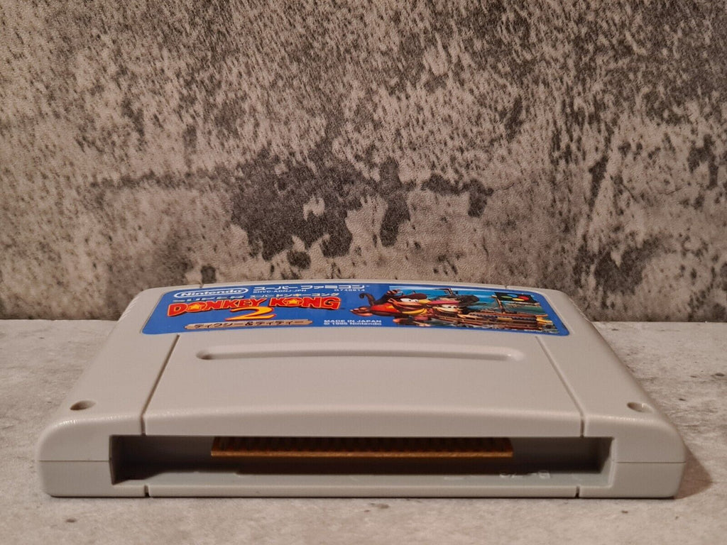 SFC Super Famicom NTSC-J Super Donkey Kong 2 Modul Japan - T-Retro-Games 