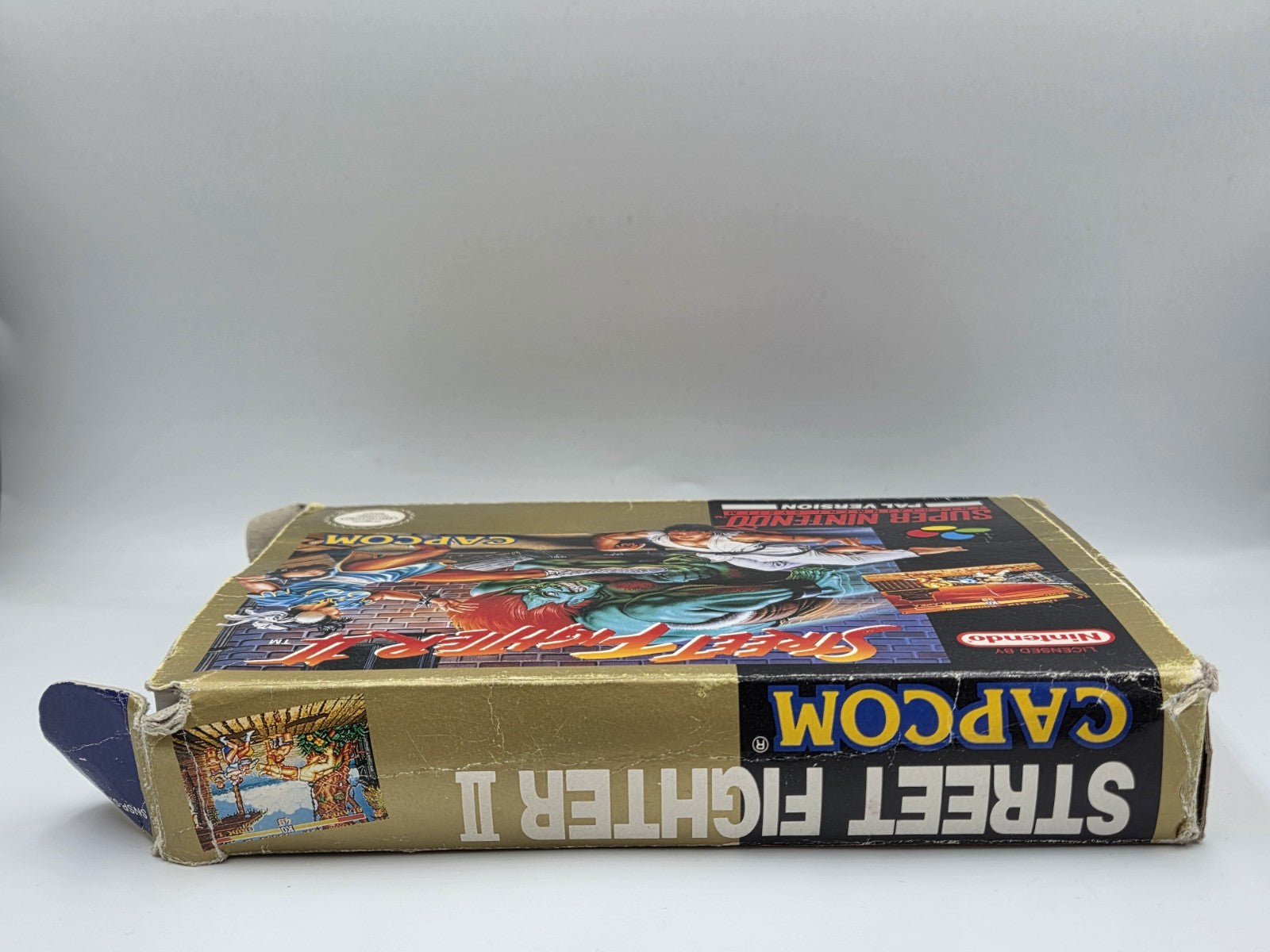 SNES Super Nintendo Street Fighter II mit OVP und Anleitung NOE