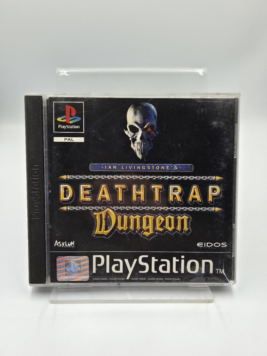 PS1 Playstation 1 Spiel Deathtrap Dungeon mit OVP + Anleitung + Beiheft Deutsch