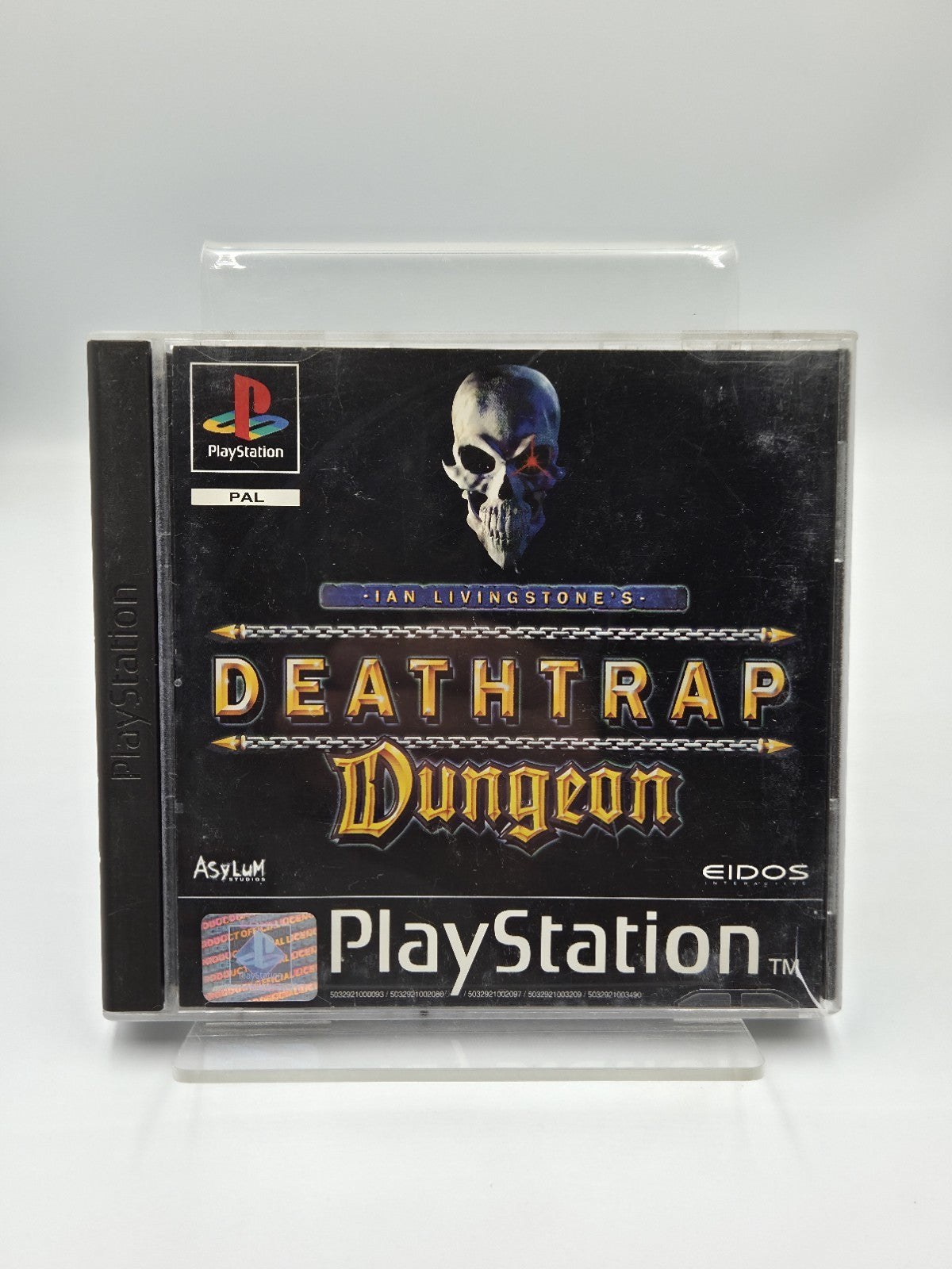 PS1 Playstation 1 Spiel Deathtrap Dungeon mit OVP + Anleitung + Beiheft Deutsch