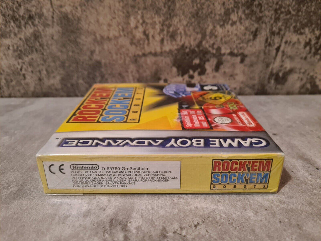 Game Boy Advance Rock'em Sock'em Robots EUR Sealed Neu - T-Retro-Games 