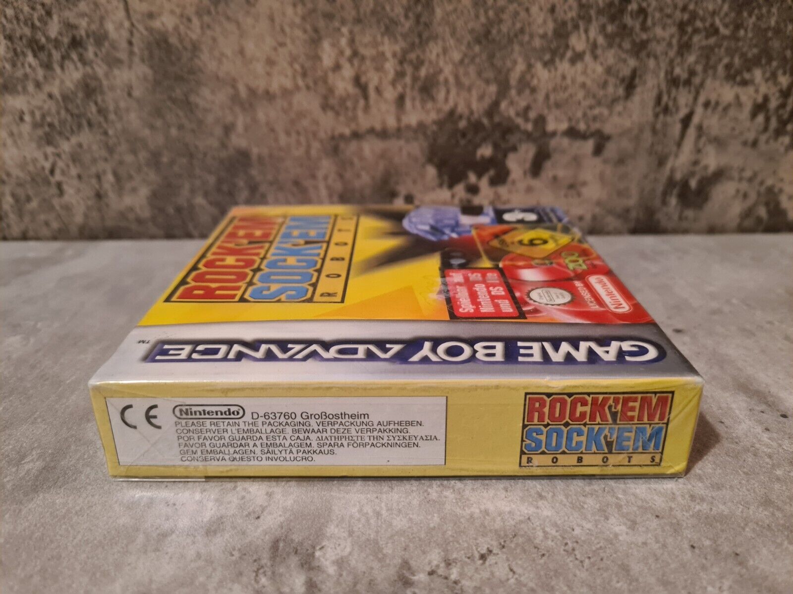 Game Boy Advance Rock'em Sock'em Robots EUR Sealed Neu - T-Retro-Games 
