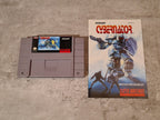 SNES Super Nintendo Cybernator mit OVP und Anleitung NTSC-USA - T-Retro-Games 