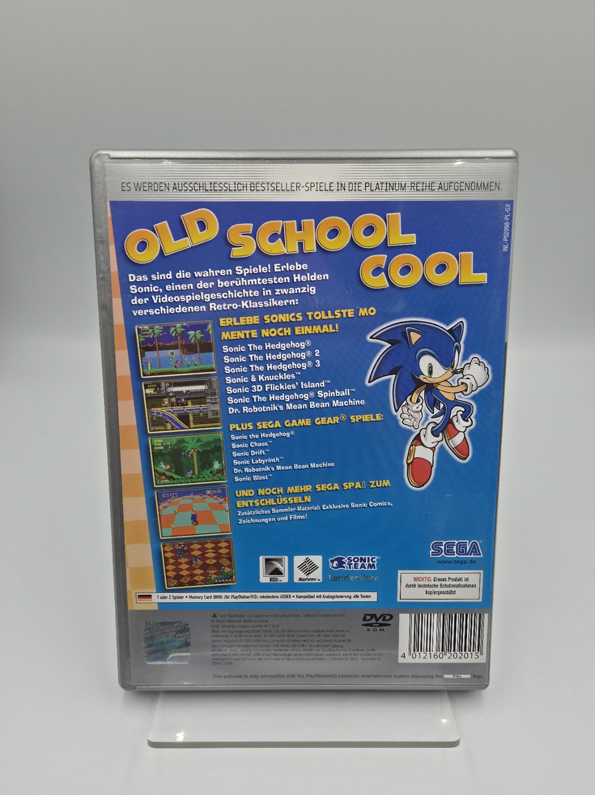 PS2 Playstation 2 Sonic Mega Collection Plus mit OVP und Anleitung Deutsch