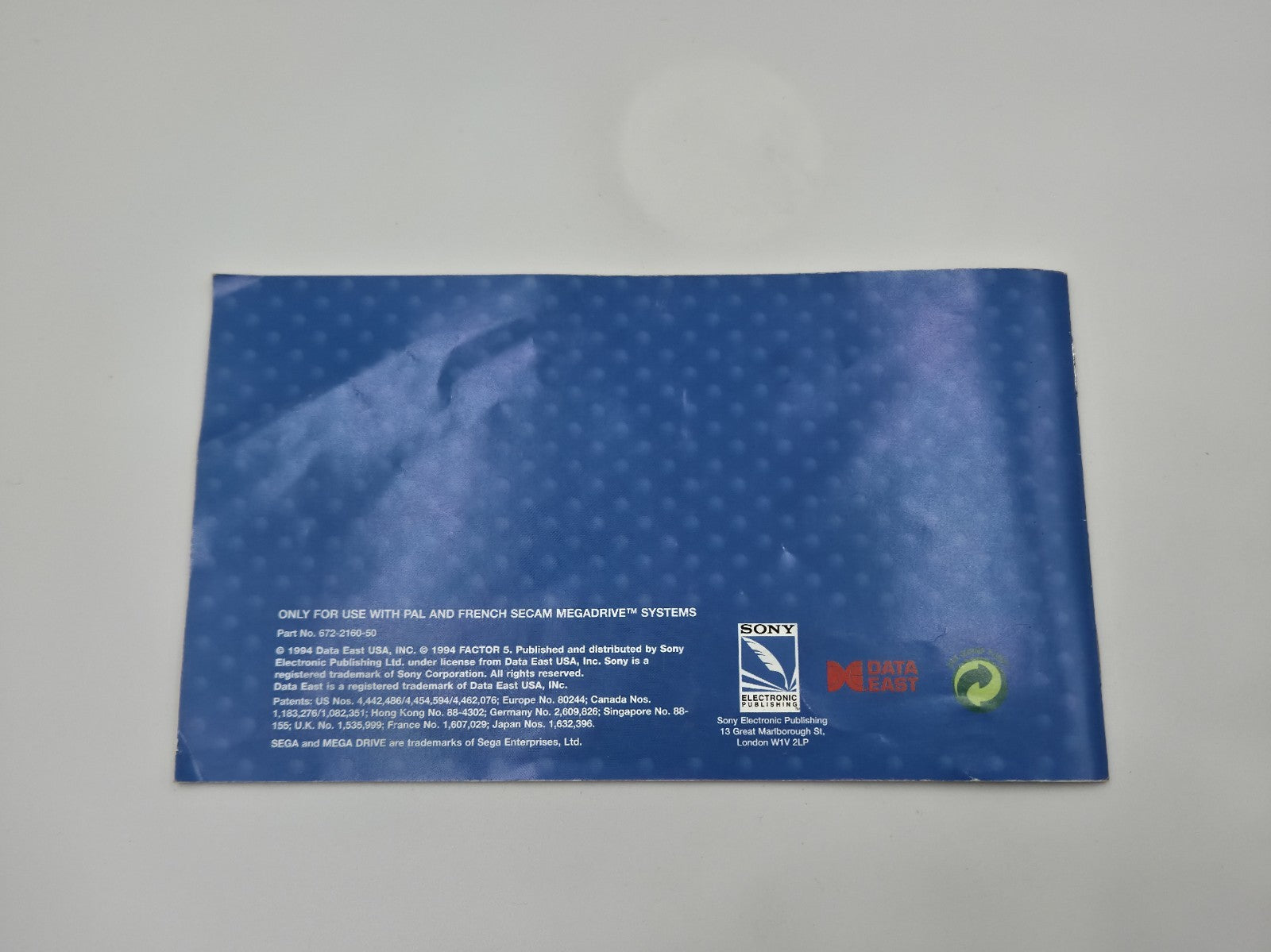 Sega Mega Drive Spiel Mega Turrican mit OVP und Anleitung Multi Language 