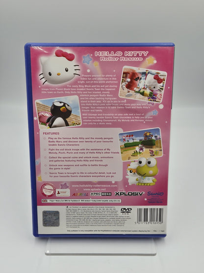 PS2 Playstation 2 Hello Kitty Roller Rescue mit OVP und Anleitung Englisch