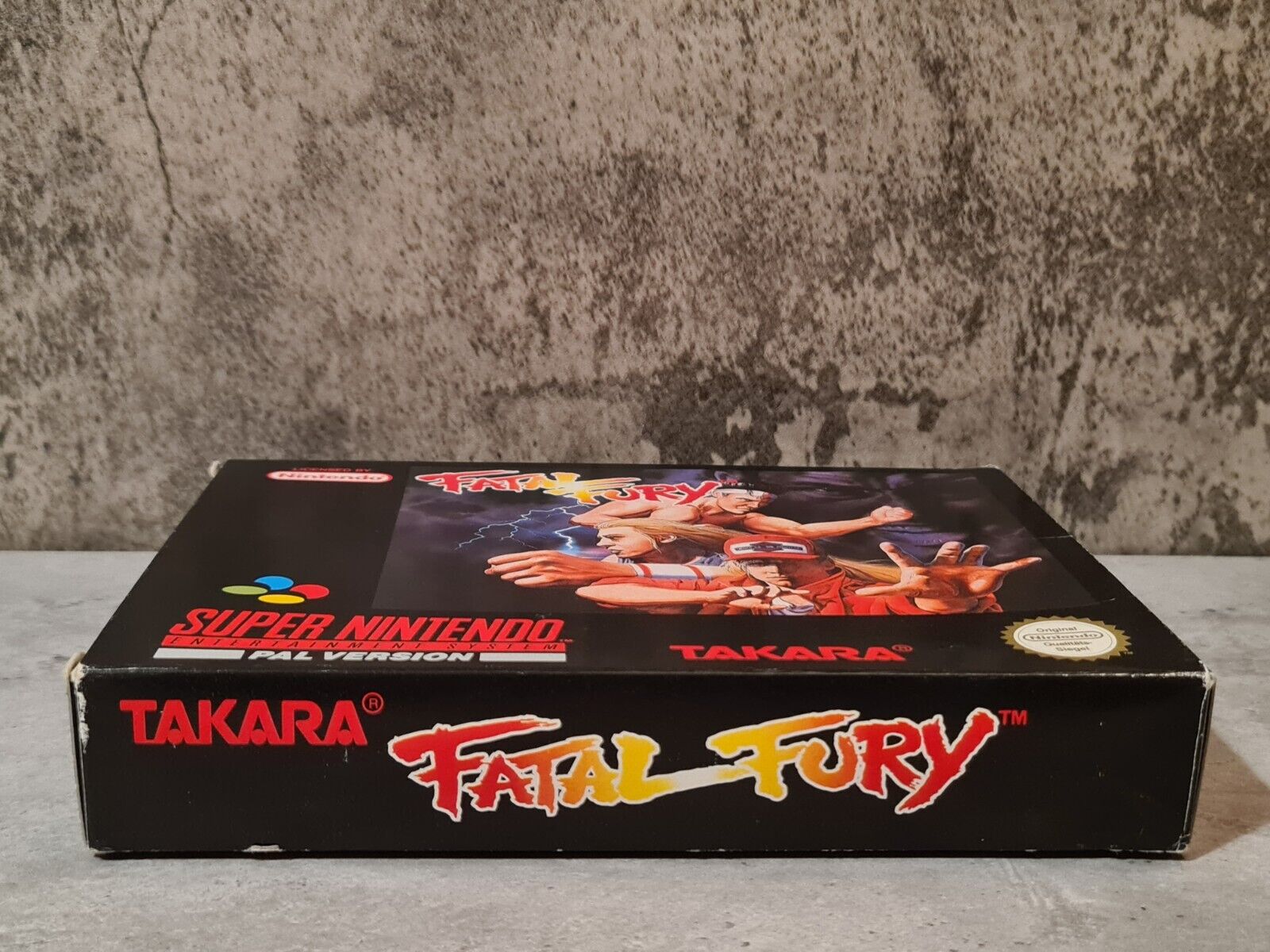 SNES Super Nintendo Fatal Fury mit OVP und Anleitung NOE - T-Retro-Games 