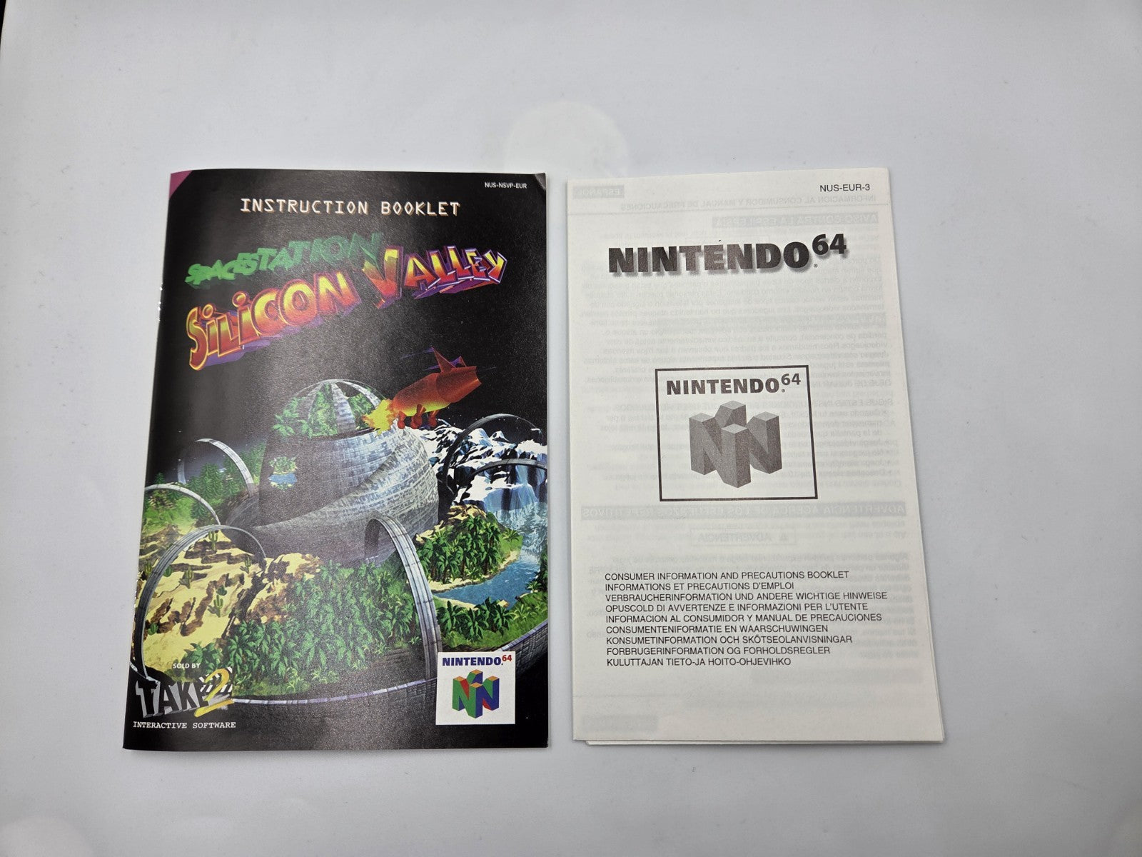 N64 Nintendo 64 Spacestation Silicon Valley mit OVP und Anleitung EUR