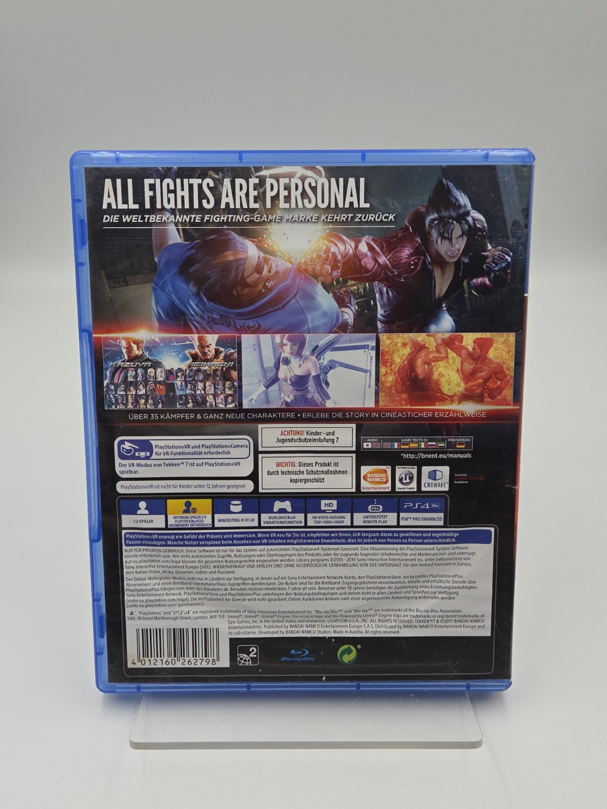 PS4 Playstation 4 Spiel Tekken 7 mit OVP  Deutsch