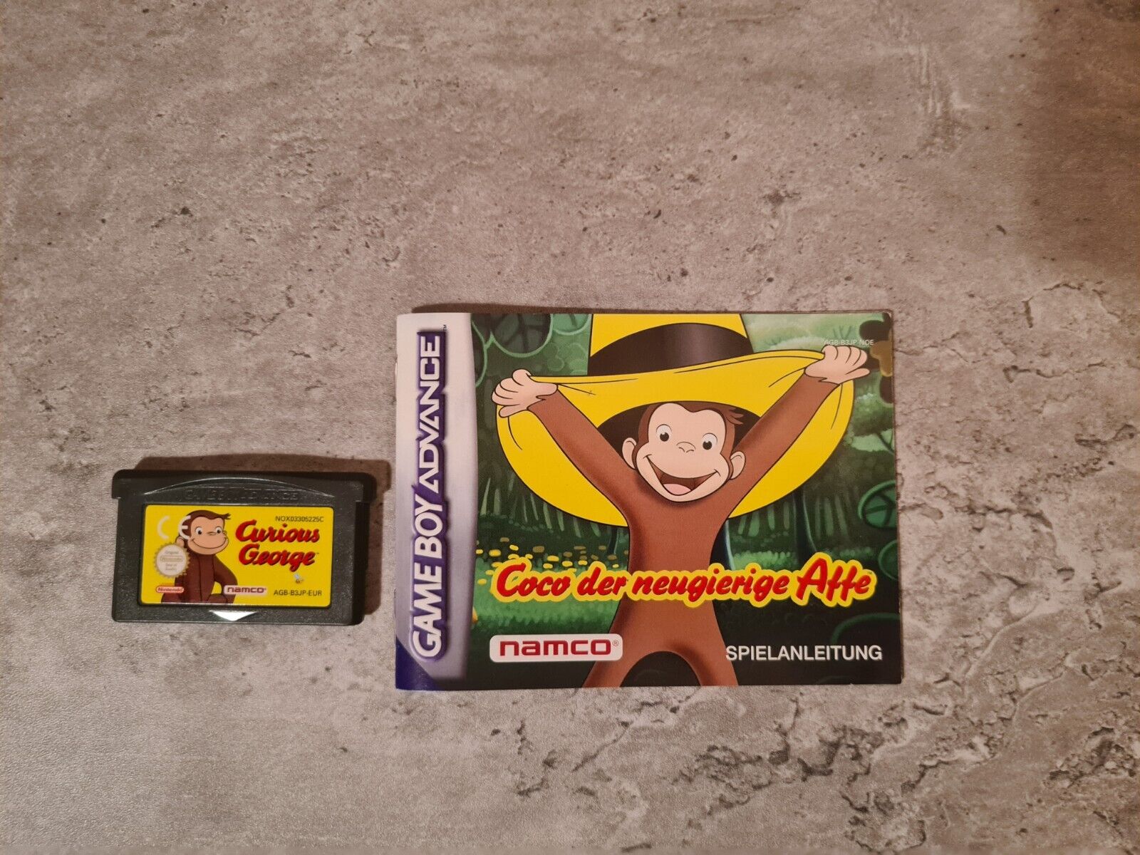 Nintendo Gameboy Advance Coco der neugierige Affe mit OVP und Anleitung NOE - T-Retro-Games 