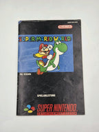 SNES Super Nintendo Super Mario World mit  OVP und Anleitung NOE