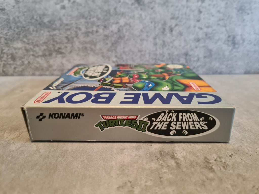 Game Boy Classic Turtles II 2 Back from The Sewers mit OVP und Anleitung NOE - T-Retro-Games 
