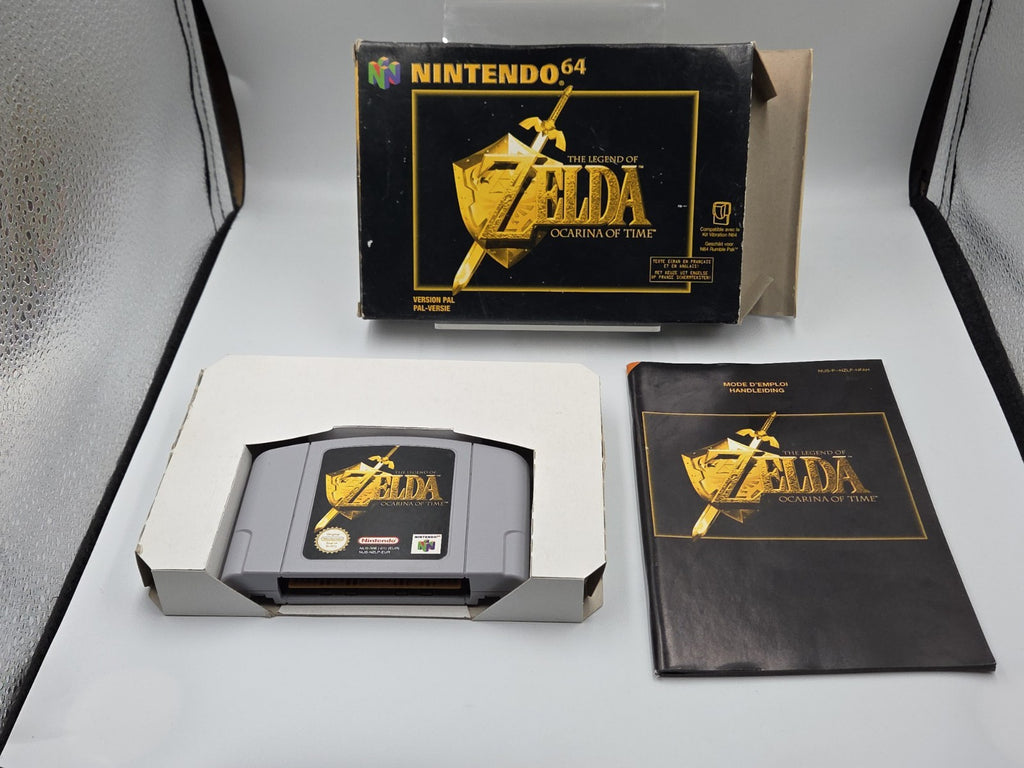 N64 Nintendo 64 The Legend of Zelda Ocarina of Time mit OVP und Anleitung FAH