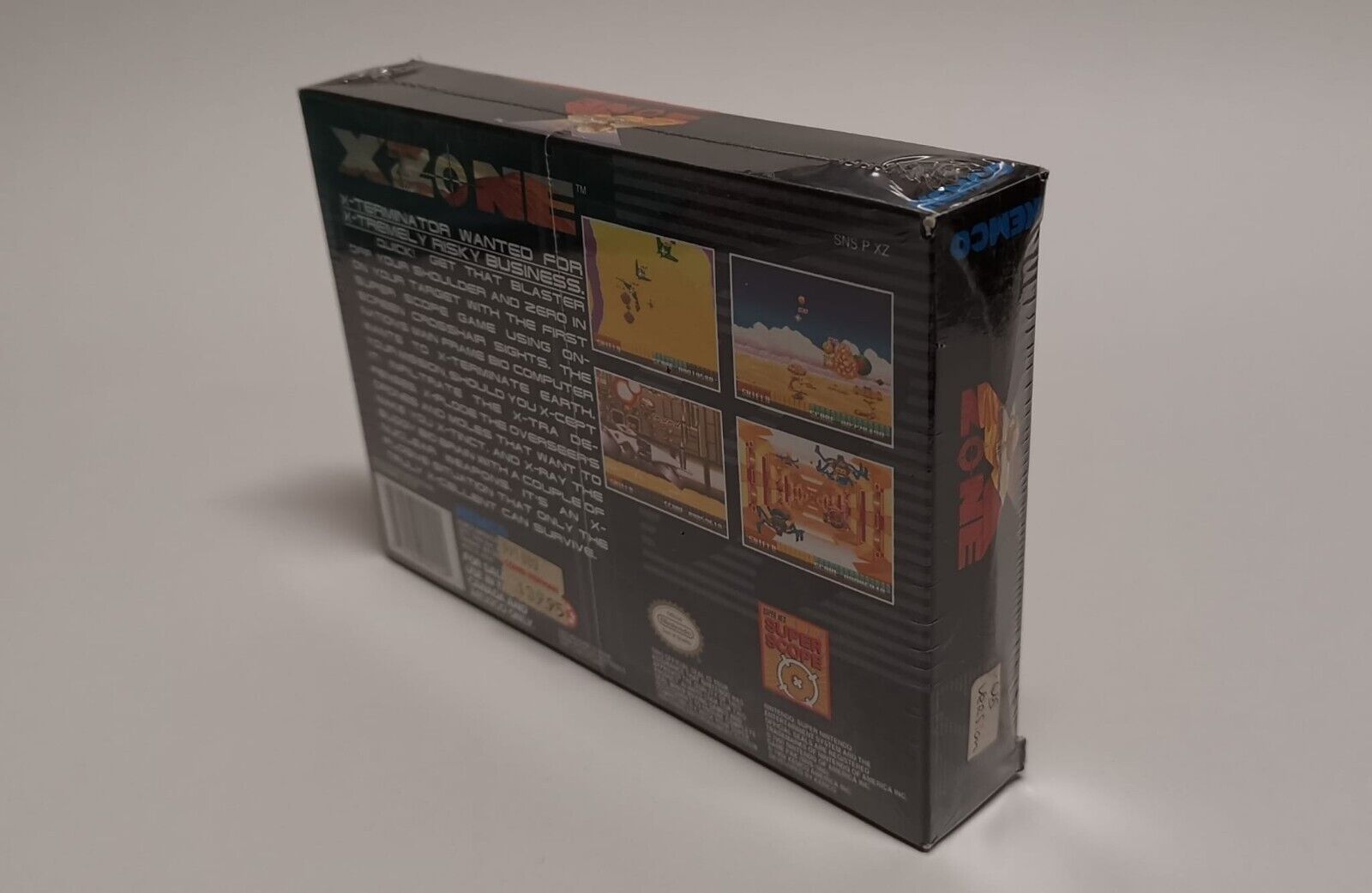 SNES Super Nintendo X-Zone - NEU - New - Sealed OVP - NTSC USA - T-Retro-Games 