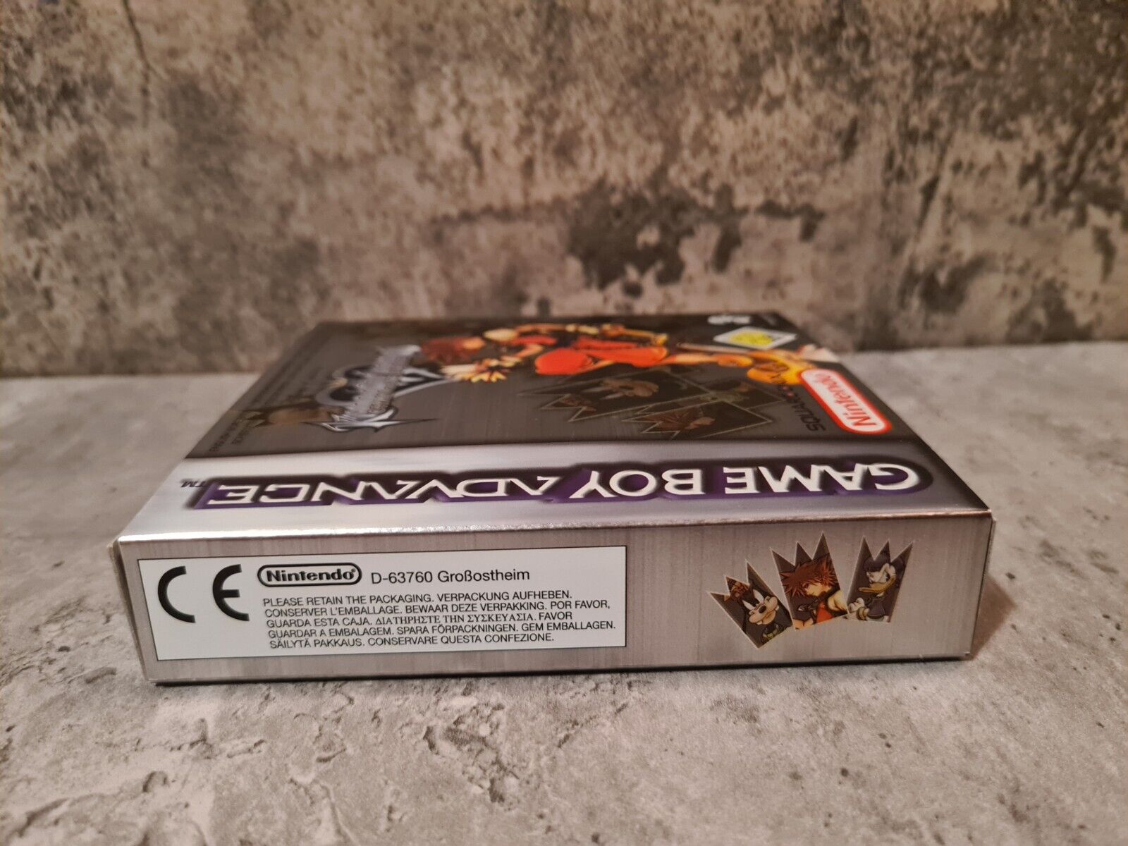 Gameboy Advance Kingdom Hearts Chain of Memories mit OVP und Anleitung EUR - T-Retro-Games 