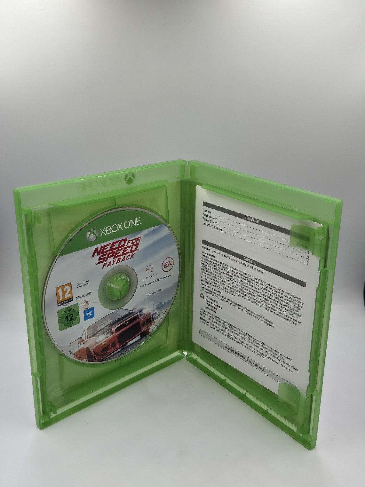 XBOXOne Spiel Need For Speed Payback mit OVP und Anleitung Multilingual