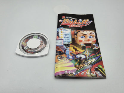 Sony PSP Spiel Williams Pinball Classics mit OVP und Anleitung Deutsch