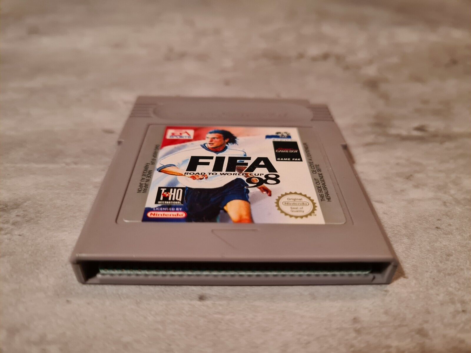 Nintendo Game Boy Classic Spiel Fifa 98 Road To World Cup Modul EUR - T-Retro-Games 