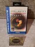 Sega Mega Drive Spiel Jimmy White's Whirlwind Snooker mit OVP und Anleitung - T-Retro-Games 