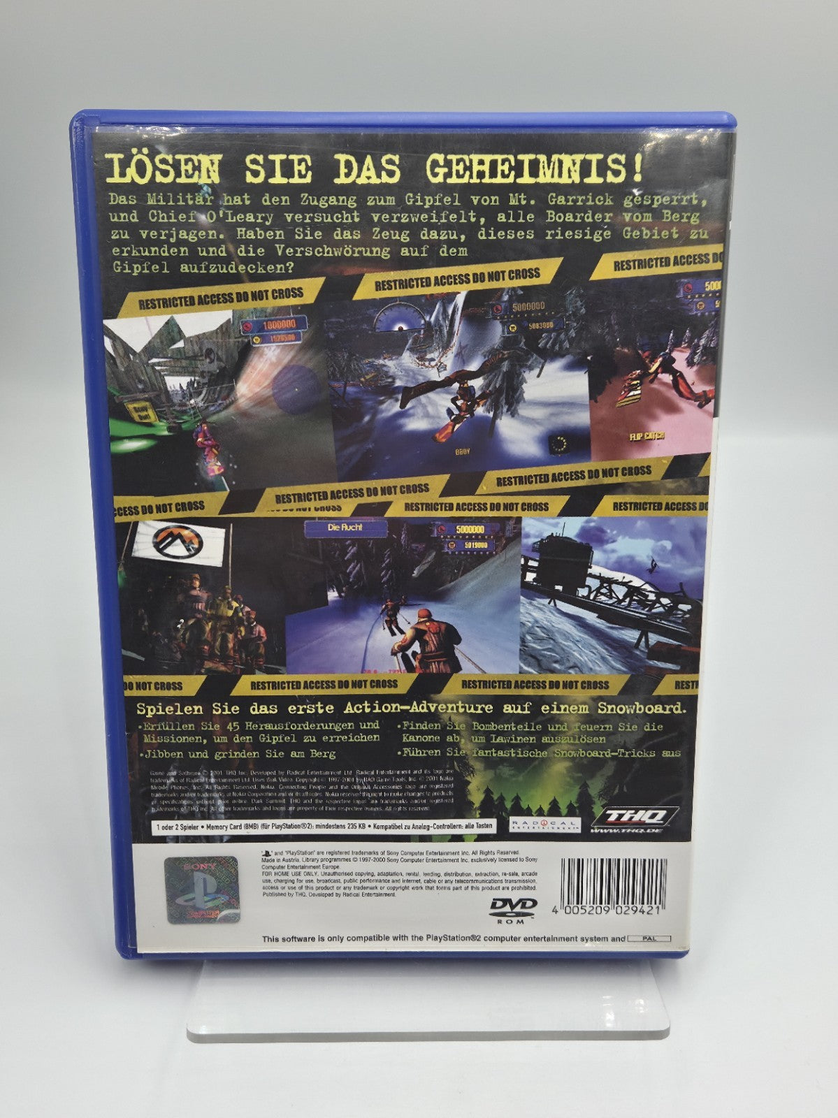 PS2 Playstation 2 Dark Summit mit OVP und Anleitung Deutsch 