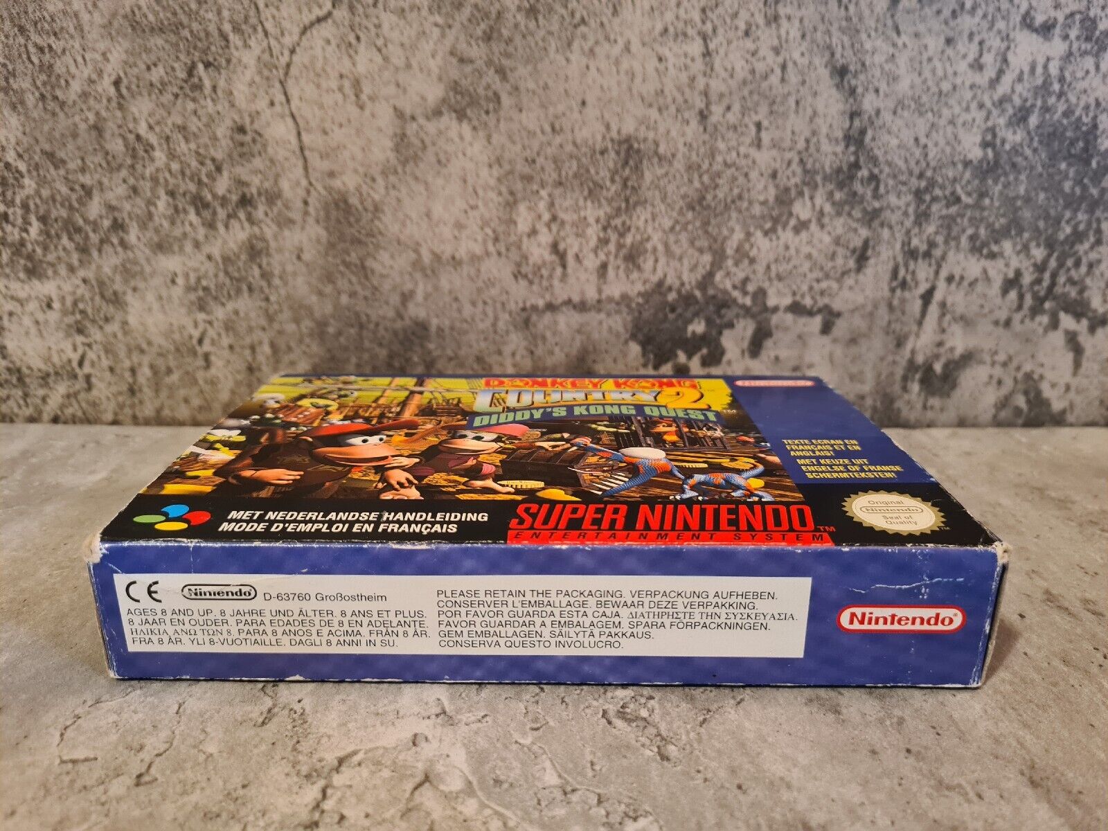Super Nintendo Donkey Kong Country 2 Diddy's Kong Quest + OVP + Anleitung FAH - T-Retro-Games 