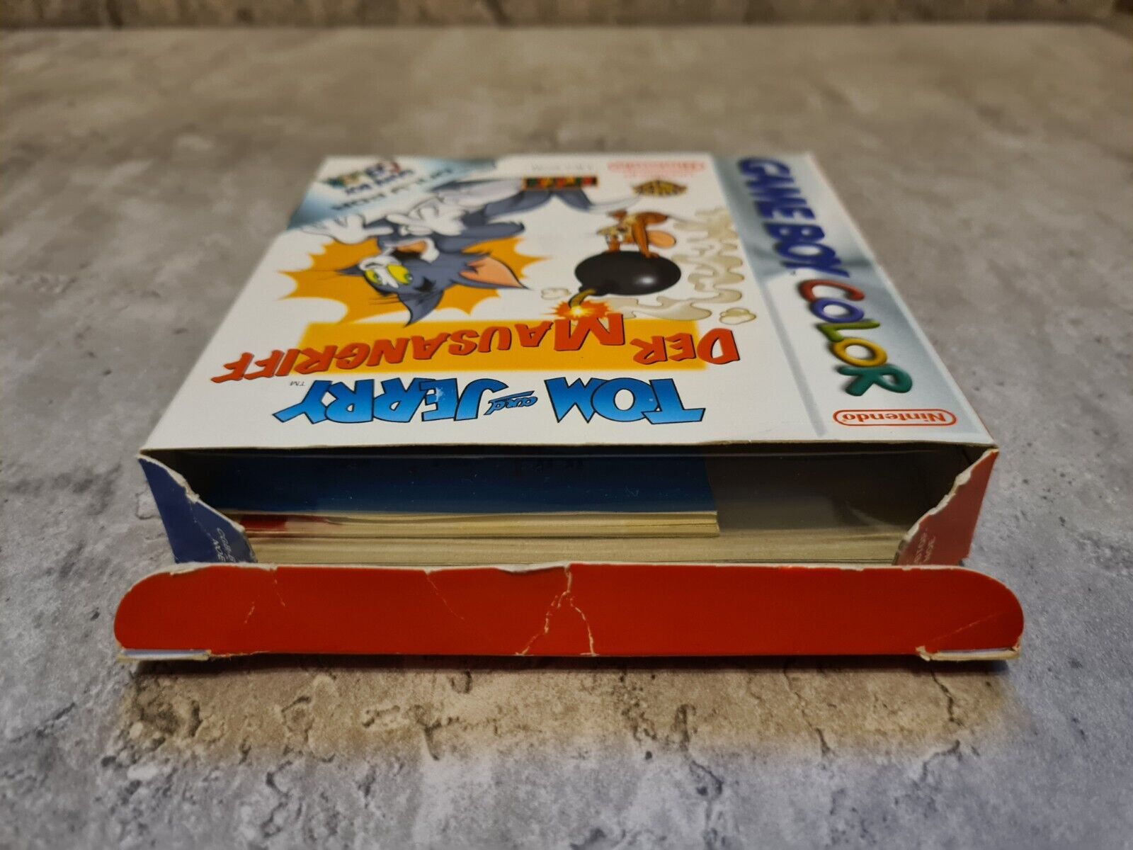 Nintendo Game Boy Color Tom and Jerry Der Mausangriff + OVP und Anleitung EUR - T-Retro-Games 