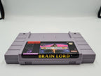 SNES Super Nintendo Brain Lord mit OVP und Anleitung NTSC-USA - T-Retro-Games 