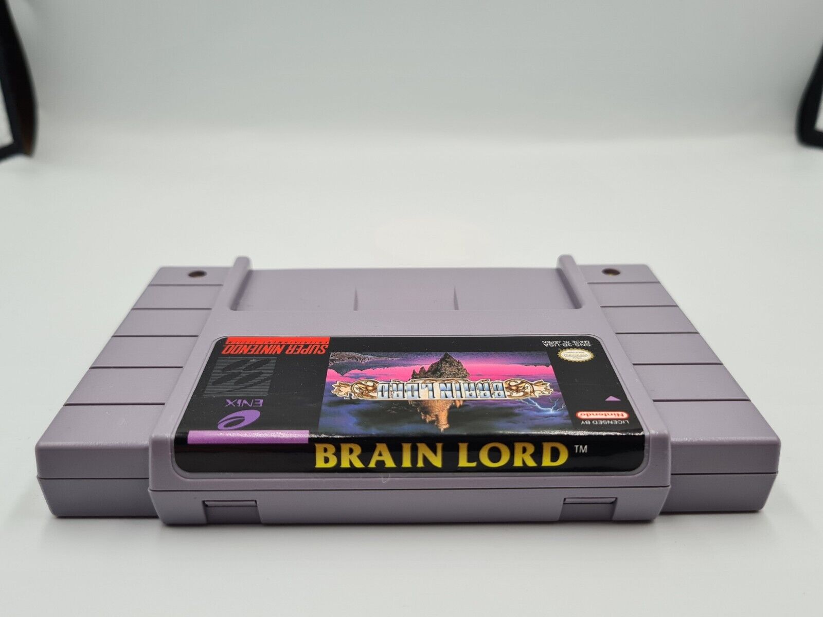 SNES Super Nintendo Brain Lord mit OVP und Anleitung NTSC-USA - T-Retro-Games 