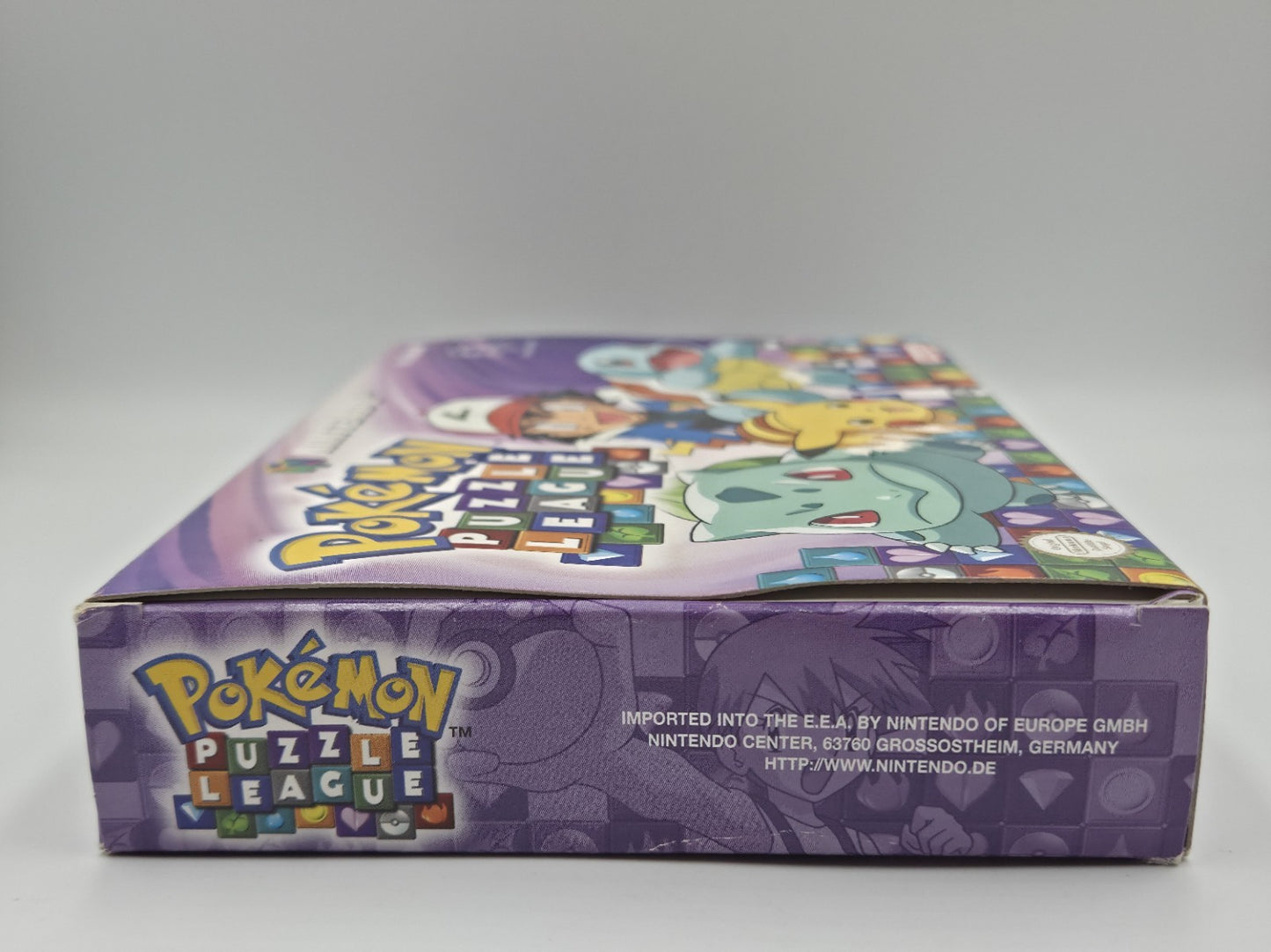 N64 Nintendo 64 Pokemon Puzzle League mit OVP und Anleitung NOE