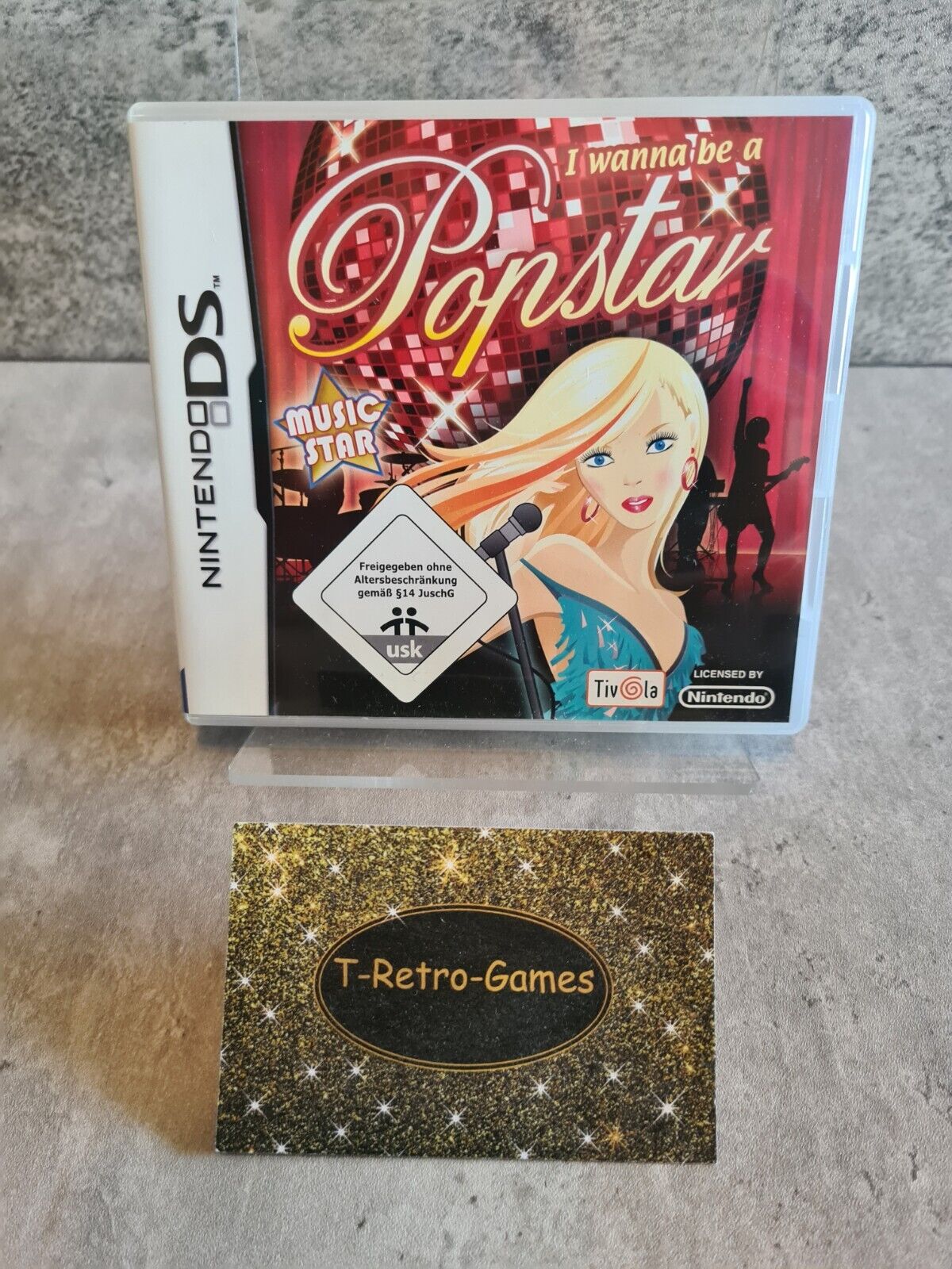 Nintendo DS I wanna be a Popstar mit OVP und Anleitung NOE - T-Retro-Games 