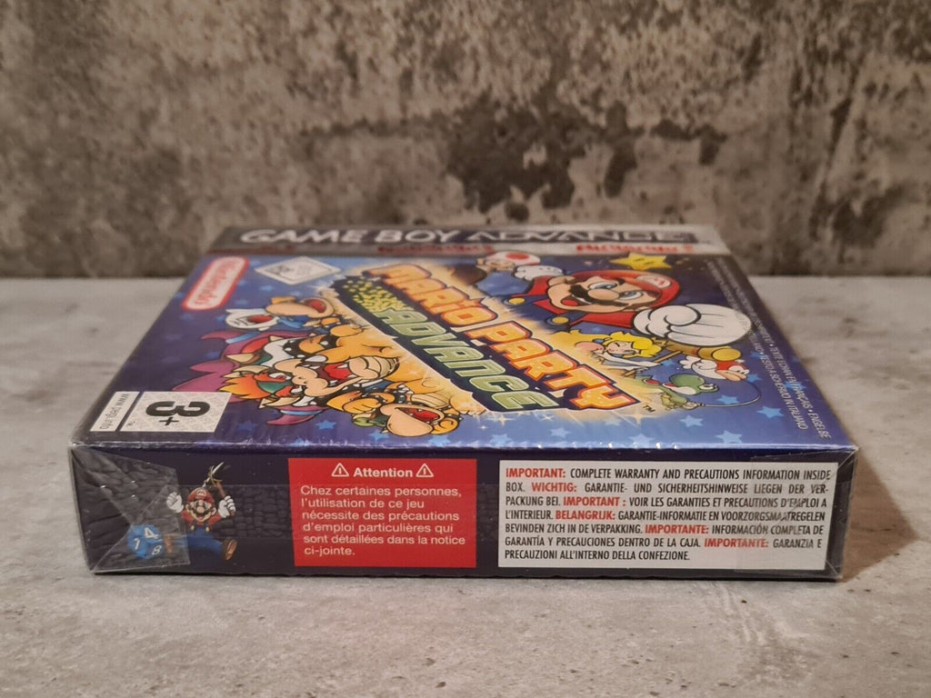 Nintendo Game Boy Advance Mario Party Advance Red Strip Sealed Neu New - T-Retro-Games 