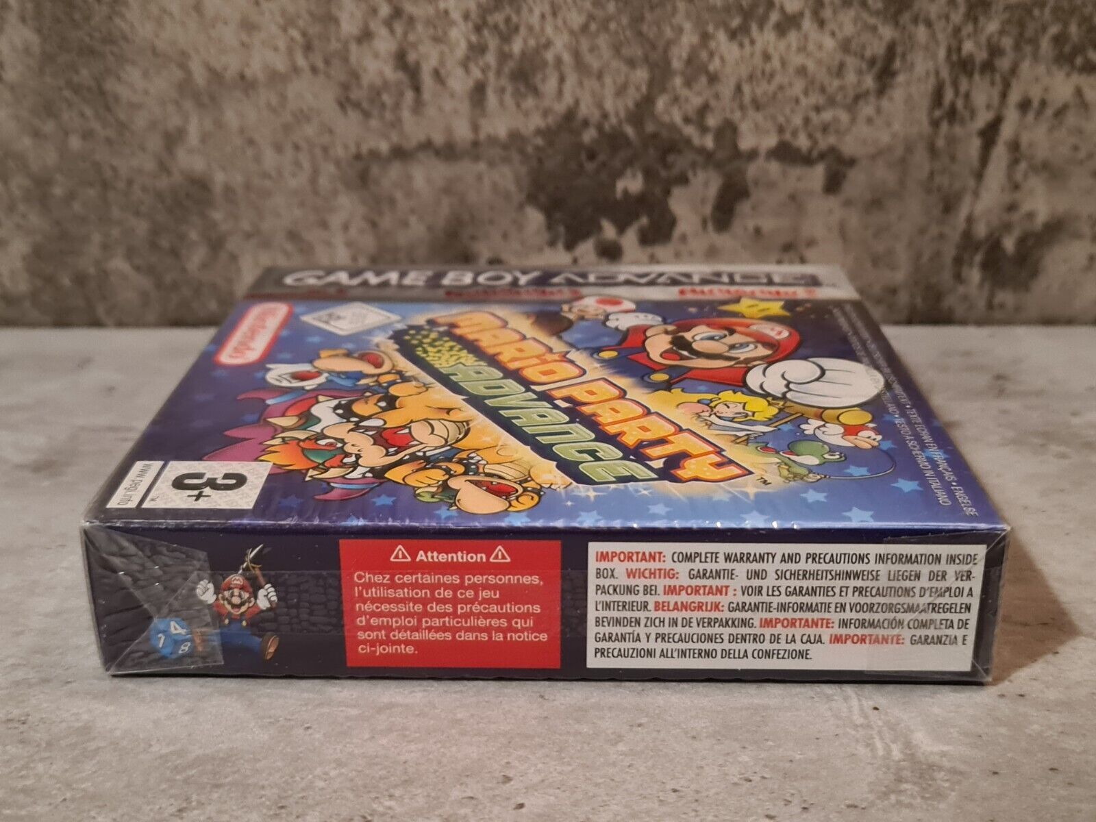 Nintendo Game Boy Advance Mario Party Advance Red Strip Sealed Neu New - T-Retro-Games 