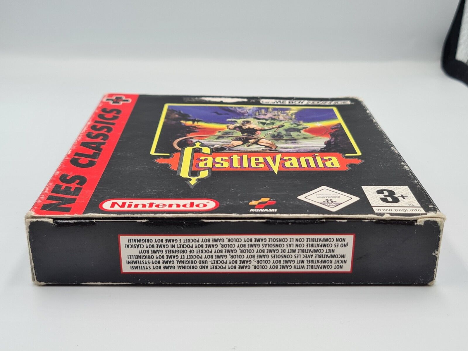 Nintendo Game Boy Advance NES Classics Castlevania mit OVP und Anleitung EUR - T-Retro-Games 