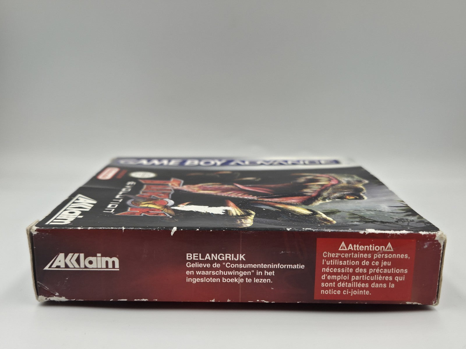 Nintendo Game Boy Advance Spiel Turok Evolution mit OVP und Anleitung FAH
