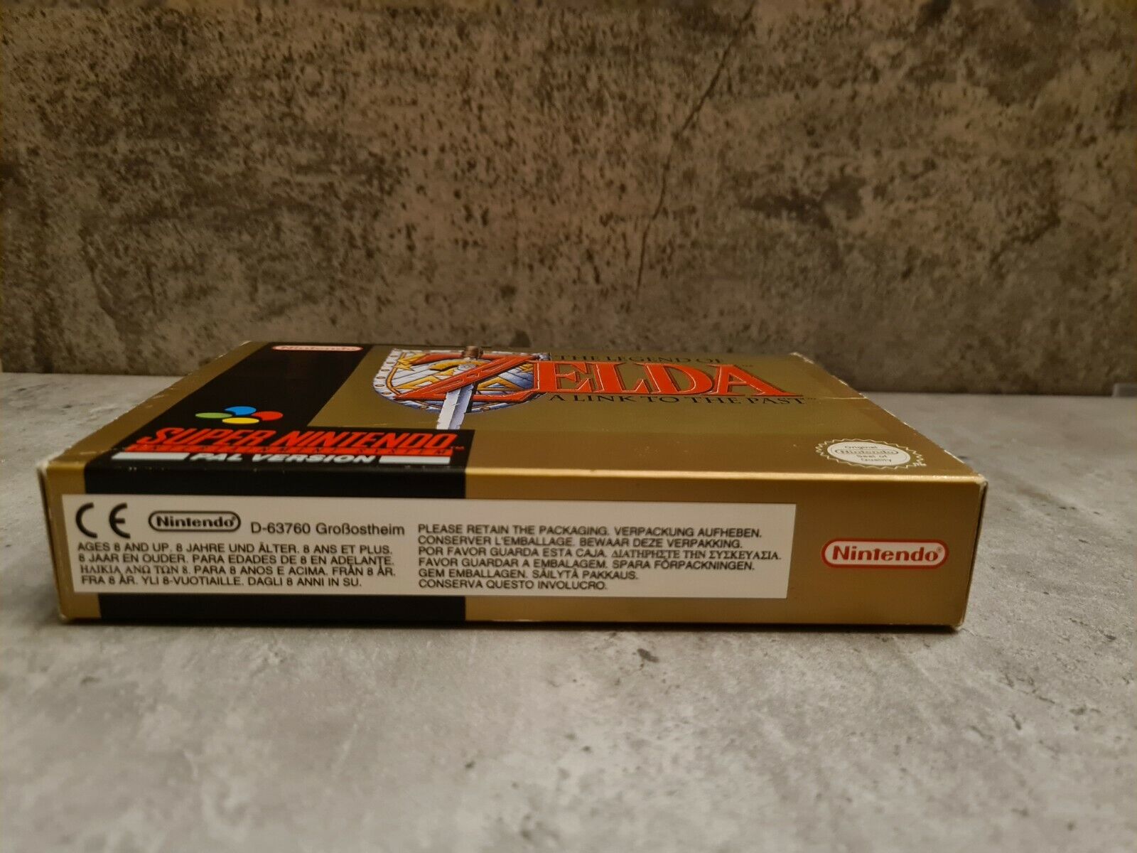 SNES The Legend of Zelda A Link to the Past mit OVP + Anleitung + Karte UKV - T-Retro-Games 