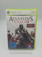 XBOX360 Spiel Assassin's Creed II mit OVP und Anleitung Deutsch