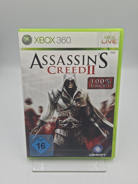 XBOX360 Spiel Assassin's Creed II mit OVP und Anleitung Deutsch