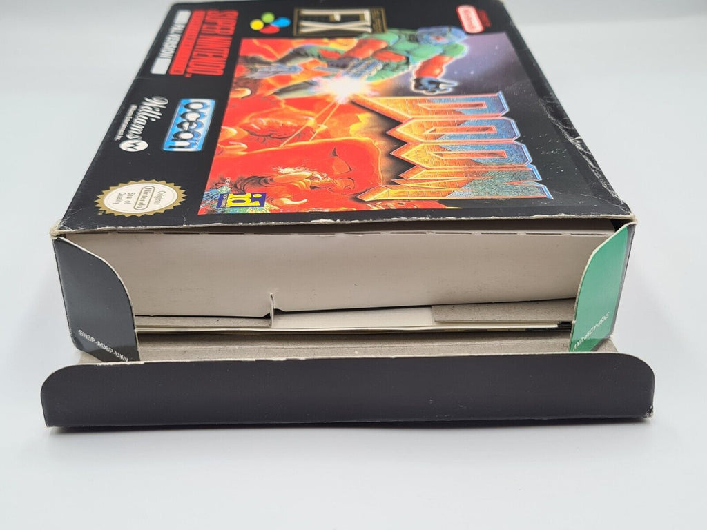 SNES Super Nintendo Doom mit OVP und Anleitung UKV - T-Retro-Games 