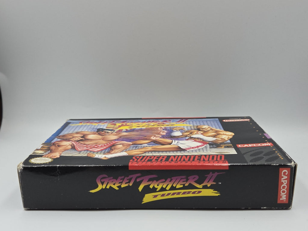 SNES Super Nintendo Spiel Street Fighter II Turbo mit OVP und Anleitung NTSC USA