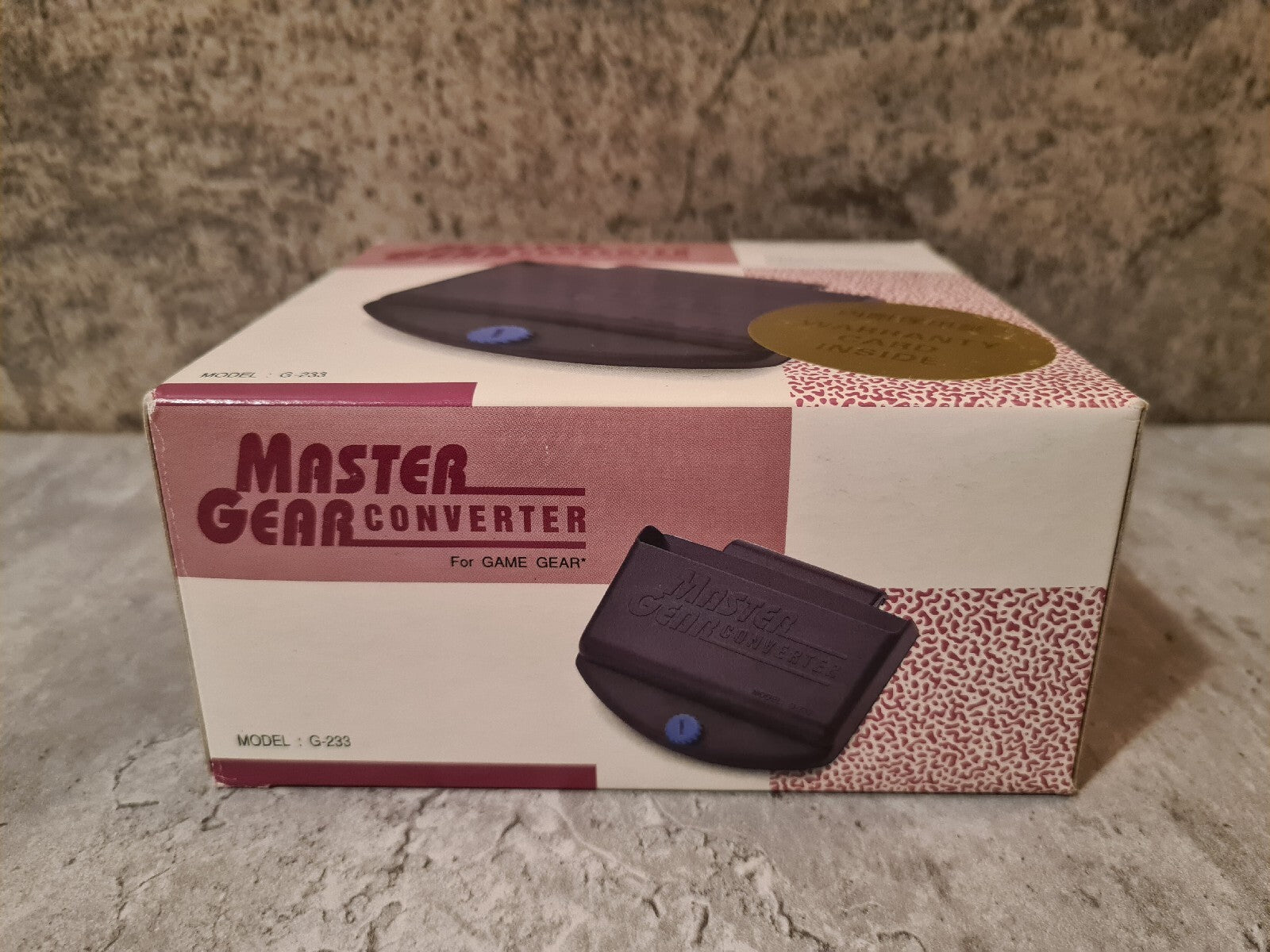 Sega Game Gear Master Gear Converter OVP