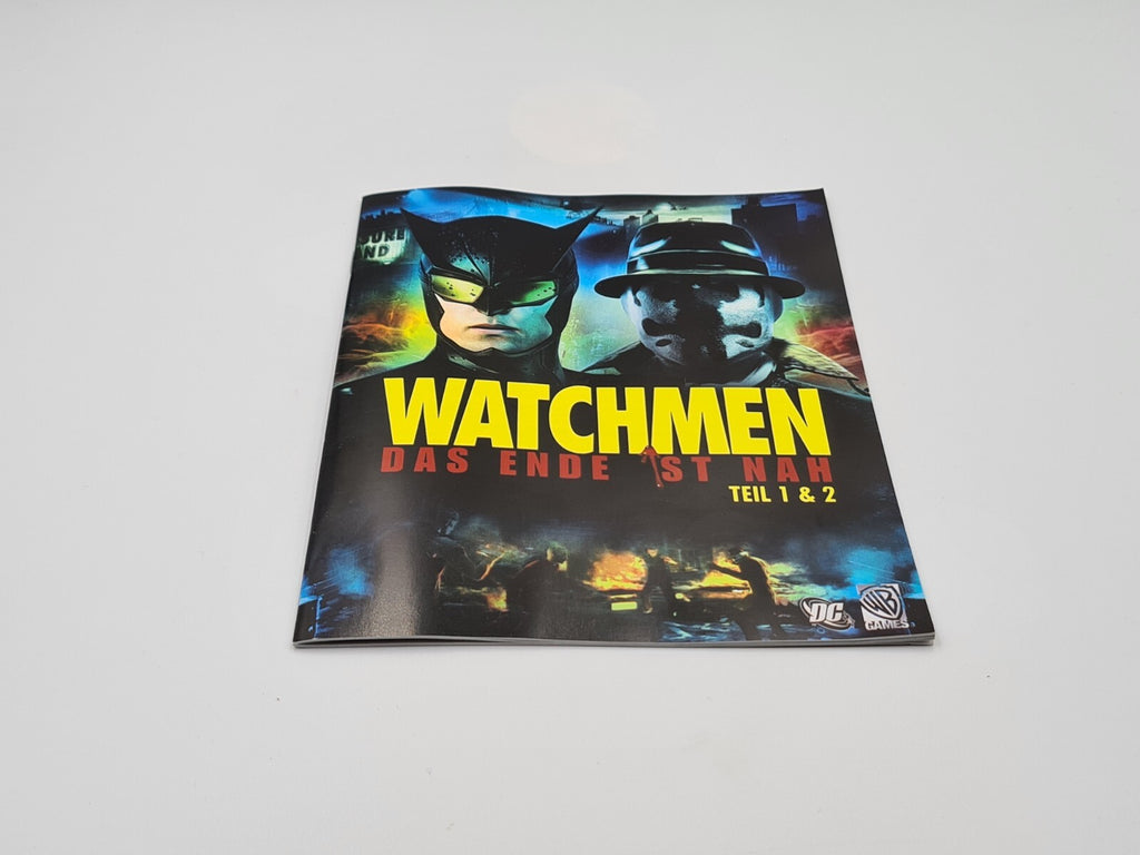 PS3 Playstation 3 Watchmen Das Ende ist Nah Teil 1 & 2  mit OVP und Anleitung