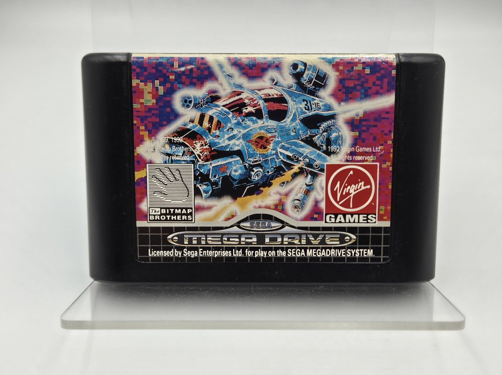 Sega Mega Drive Spiel Xenon 2 Megablast Modul