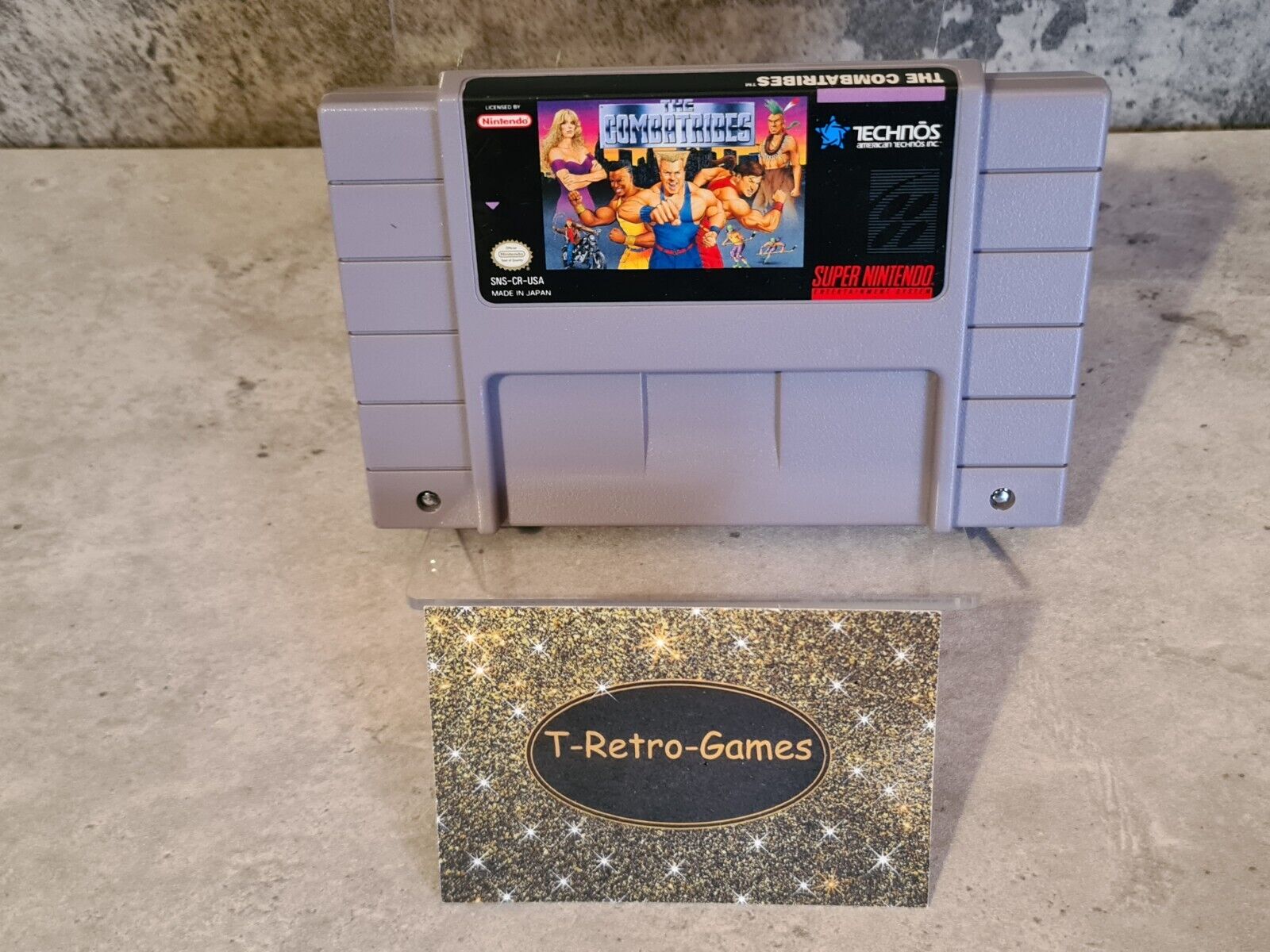 SNES Super Nintendo The Combatribes NTSC USA Modul - T-Retro-Games 