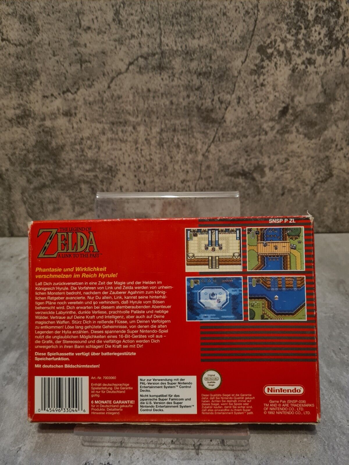 Super Nintendo The Legend of Zelda A Link to the Past mit OVP + Anleitung NOE - T-Retro-Games 
